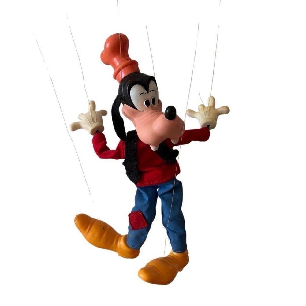 Vintage Disney Goofy Marionette *Rare-Read*